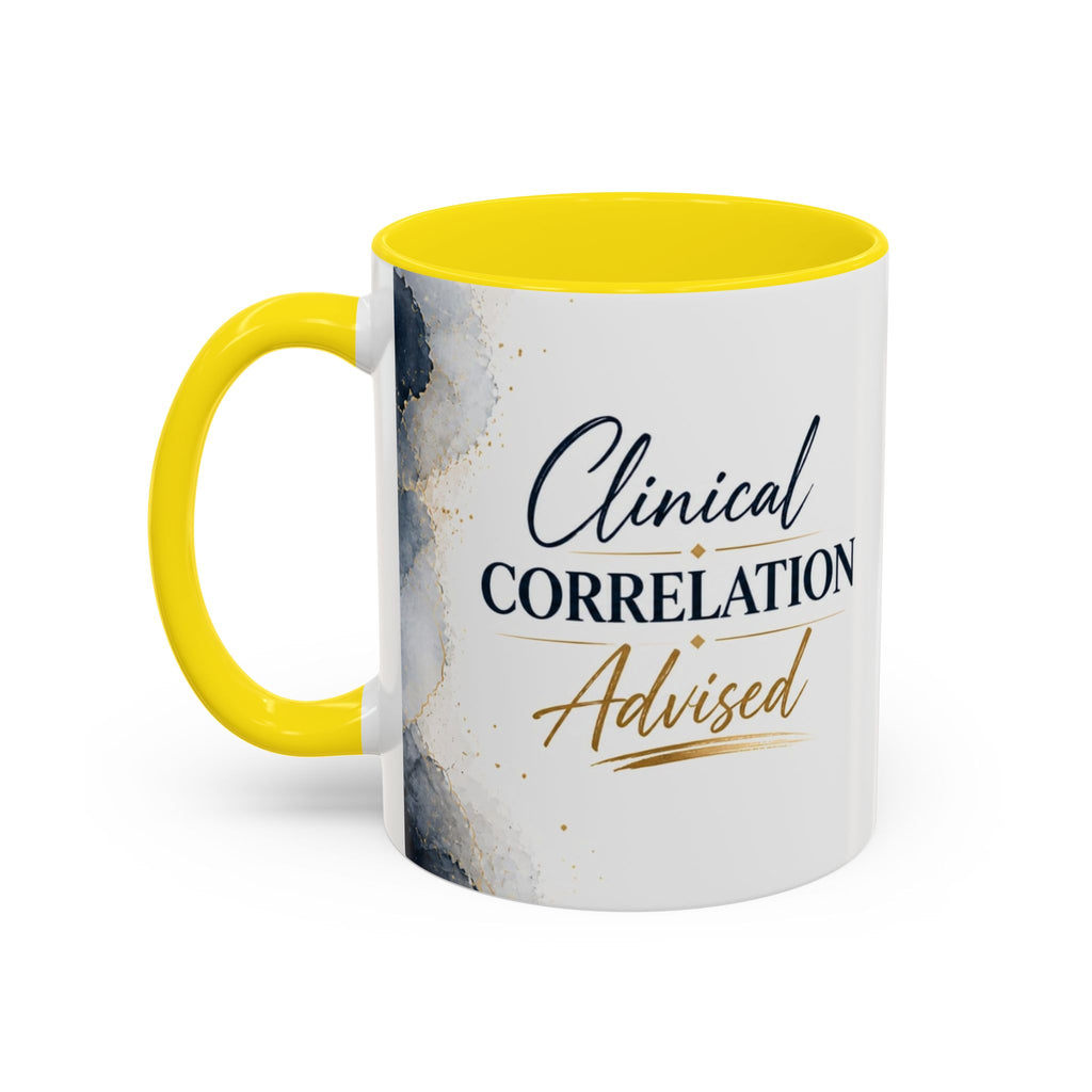 Clinical Correlation Advised Coffee Mug — Gift for Doctors & Nurses